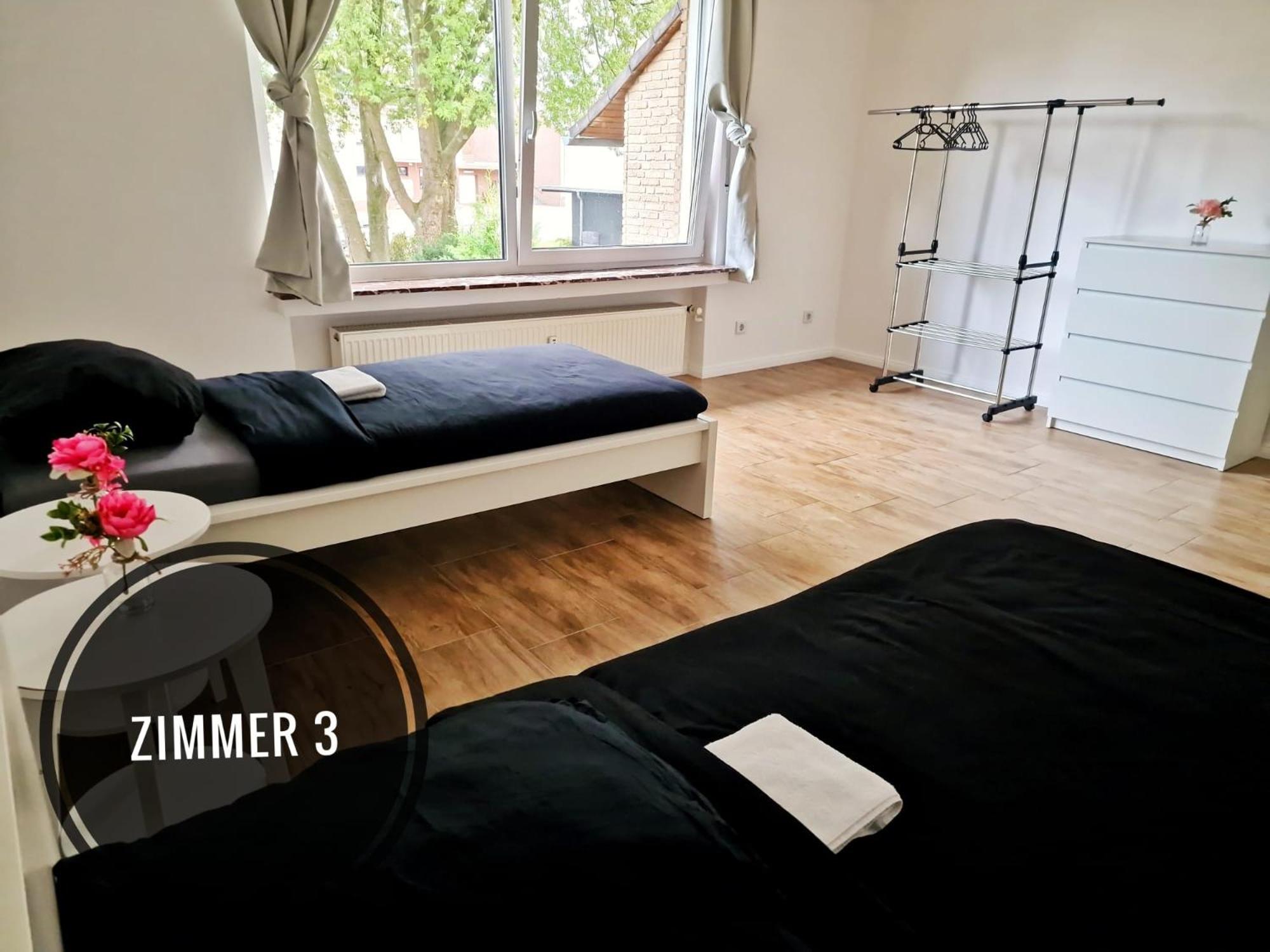 Appartement 4 Personen - Zimmer In Wohnung, Zentral, Ruhig, Modern Люббекке Экстерьер фото